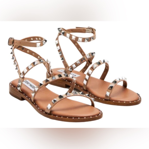 Steve Madden Travel Sandals in Tan - Picture 5 of 6